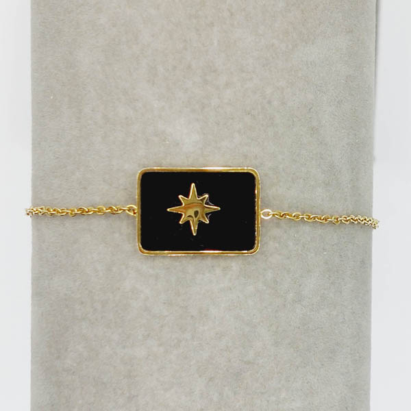 bracelet-chaine-or-etoile