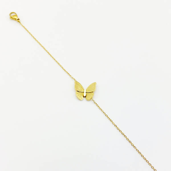 bracelet-chaine-or-papillon